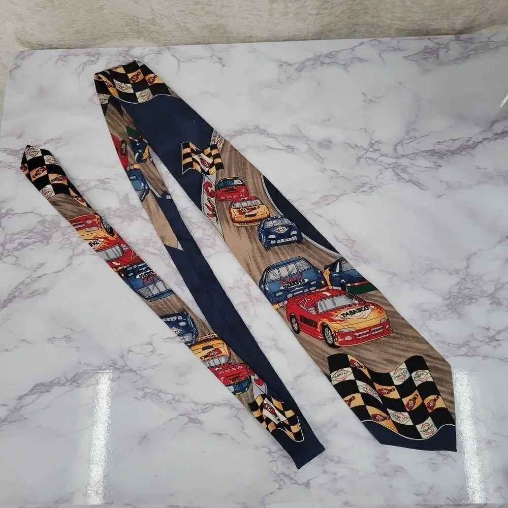 TABASCO Silk Nascar Men's Necktie